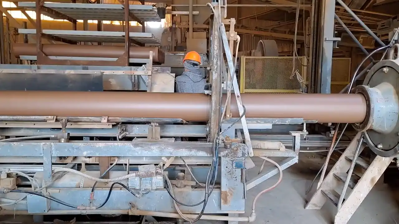 band seal vitrified clay pipe extrusion