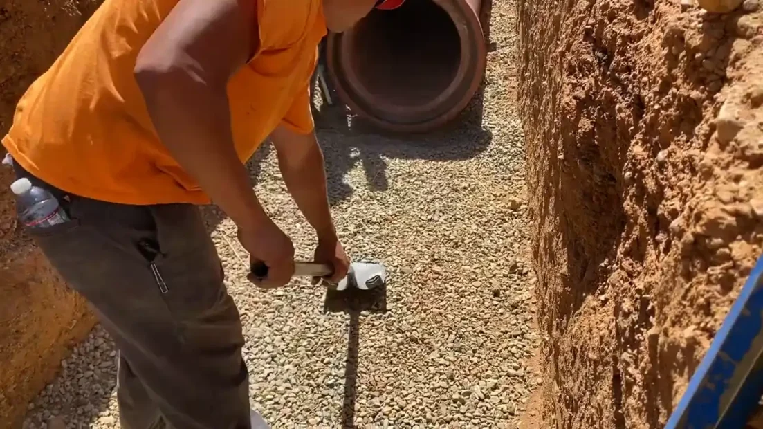 excavating a bell hole