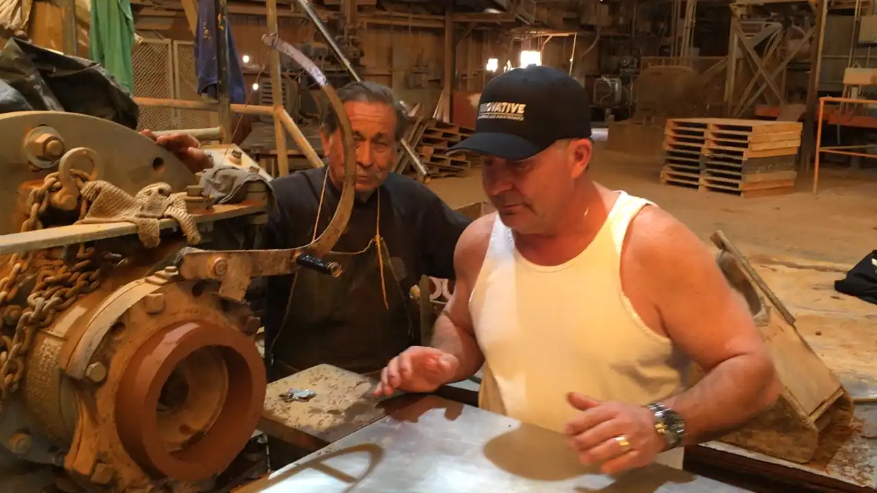 making a clay sewer elbow