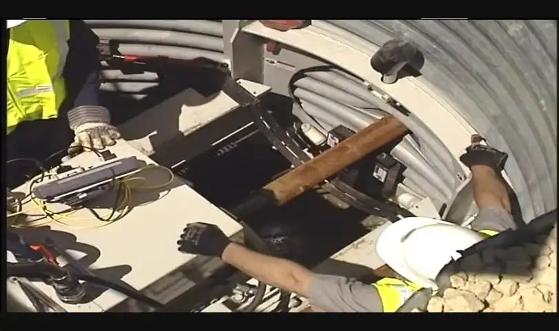pilot tube guided install