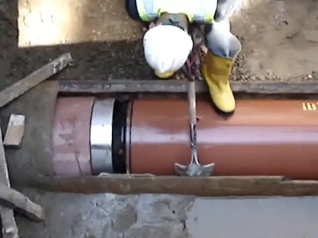 assembling joint in no dig vcp pipe