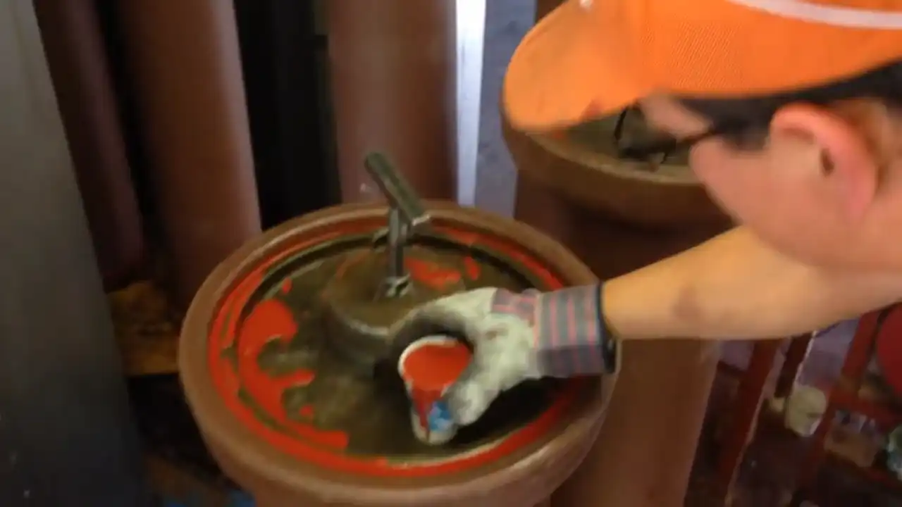 VCP polyurethane compression joint