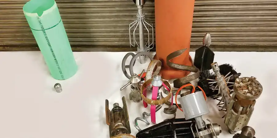 clay pipe cleaning materials